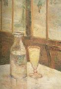 Vincent Van Gogh Still life wtih Absinthe (nn04) oil on canvas